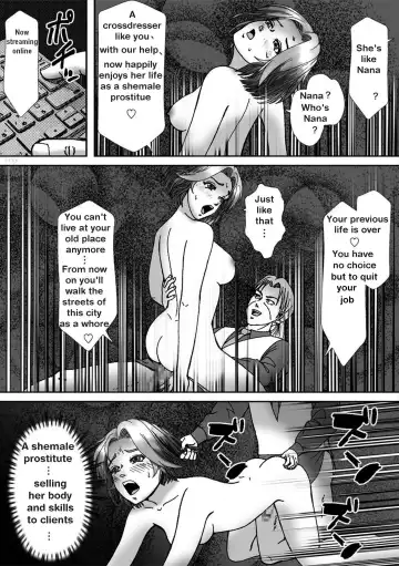 Ninki Josouko Blogger ga Rachirarete Shoufu Nisareta Ken | The abduction and revelation of a crossdress blogger Fhentai - Page 45