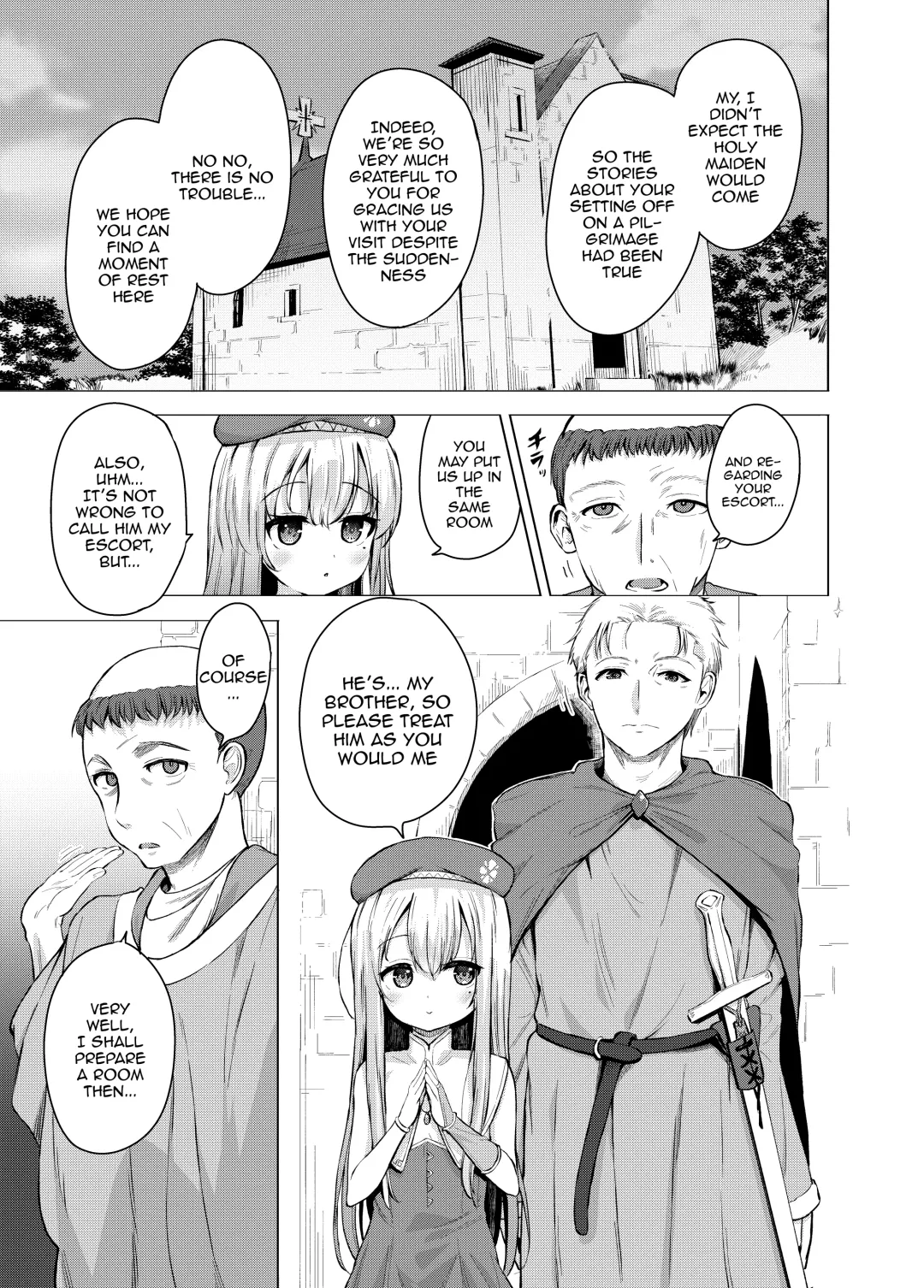 [Pizanuko] Sei to Sei-na Imouto to. | My Sacred and Sexual Sister Fhentai - Page 3