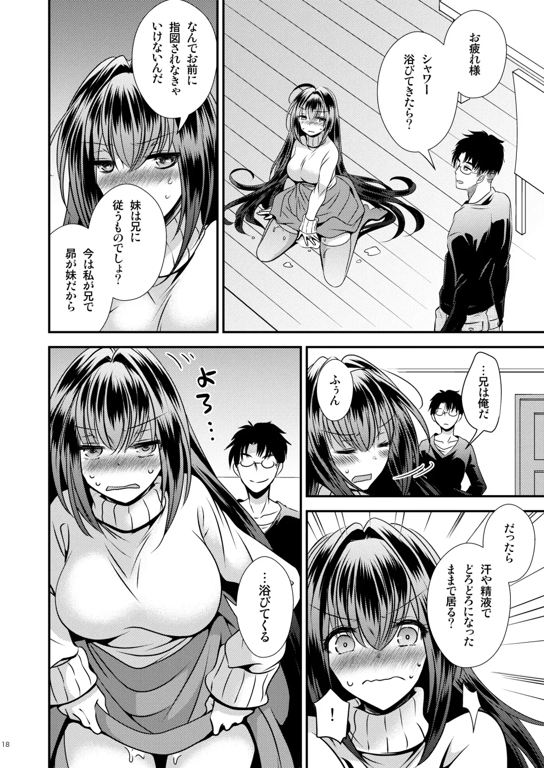 [Matsuzono] Seiyoku Shori ni Tsukatteita Imouto to  Irekawatta Ani Fhentai - Page 18