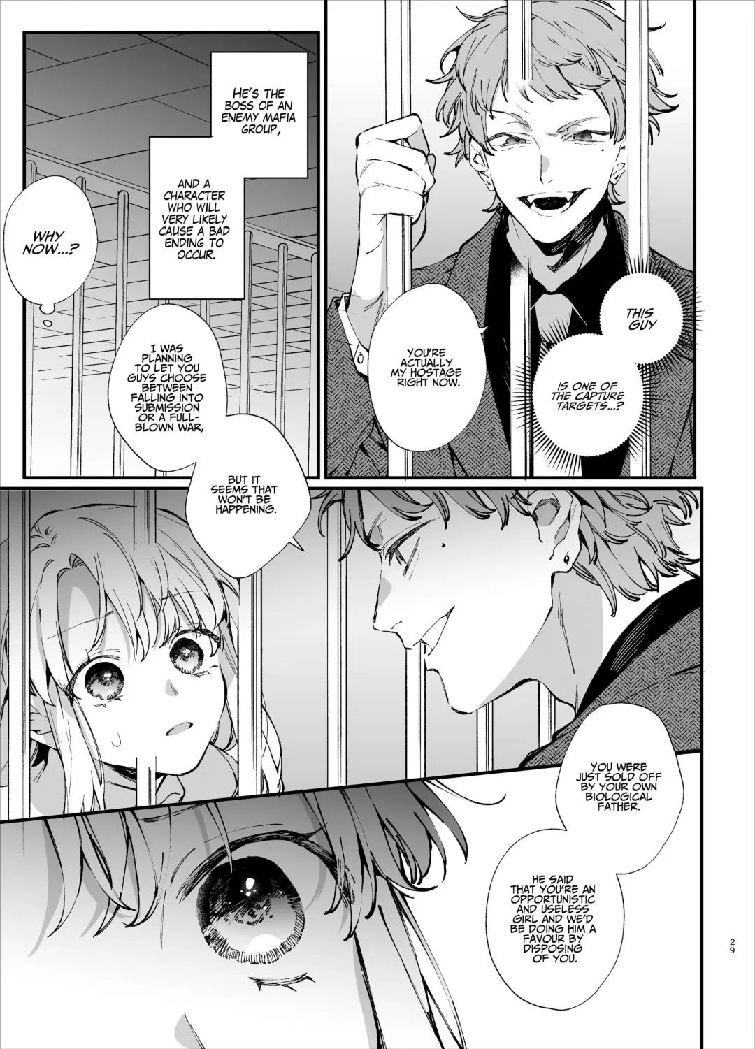 [Umekoppe] Shini gē ni Tensei Shita Mafia jō wa Henai Supai ni te Kagome ni Sareru | The Spy Who Ravished Me ~Reborn As a Mafia Princess in a Deadly Game~ Fhentai - Page 29