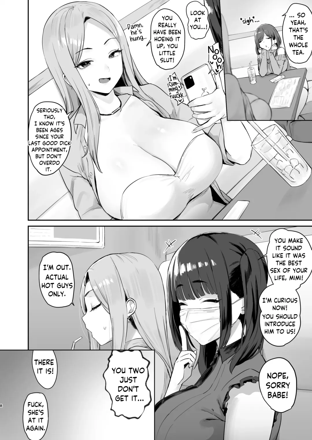 [Hotate-chan] Papakatsu JD, Ochinpo Yuuryou Bukken o Mitsukeru. | College Sugar Baby - On the Market for Some Prime Daddy Dick Fhentai - Page 8