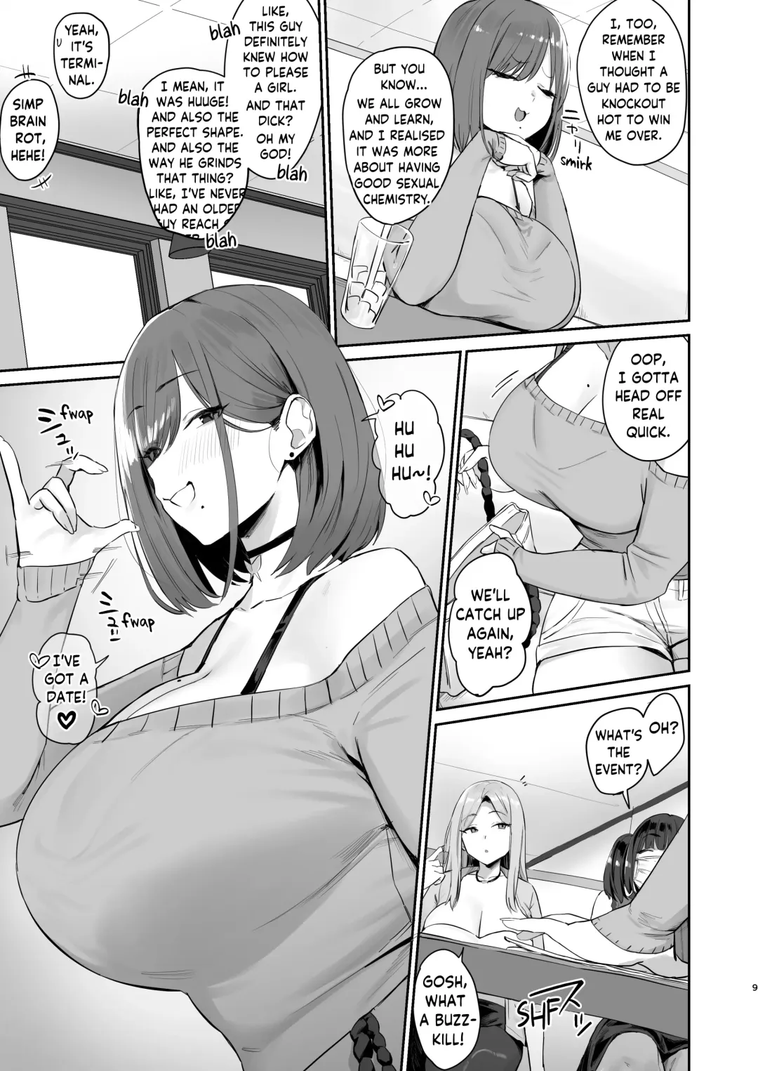 [Hotate-chan] Papakatsu JD, Ochinpo Yuuryou Bukken o Mitsukeru. | College Sugar Baby - On the Market for Some Prime Daddy Dick Fhentai - Page 9
