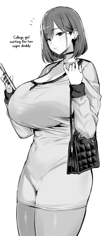 [Hotate-chan] Papakatsu JD, Ochinpo Yuuryou Bukken o Mitsukeru. | College Sugar Baby - On the Market for Some Prime Daddy Dick Fhentai - Page 52