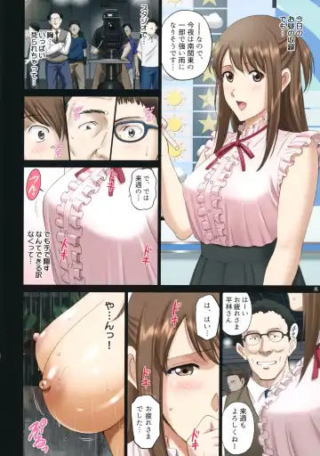[Smac] Roshutsu Otome Chichi Comic "Inpai Otenki Oneesan ga Jibun ni Zenra Chokushin o Meijita Hi ~Hirabayashi Yuuna~" Fhentai - Page 7