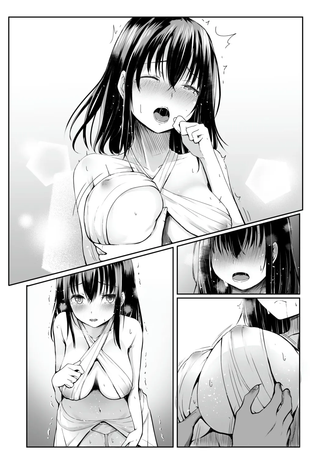 [Kamunika] Nani mo Shiranai  Kurokami  Seijo ga Akutoku  Shikyou  ni Manjo o Yogosareru Hanashi Fhentai - Page 39