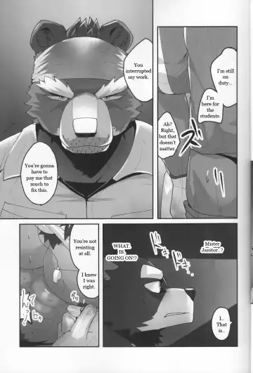 [Kyatune] Youmuin-san wa Youmuin Shitsu de Onaho wo sodateru | The Janitor raises Cock slaves in the Staff Room Fhentai - Page 10