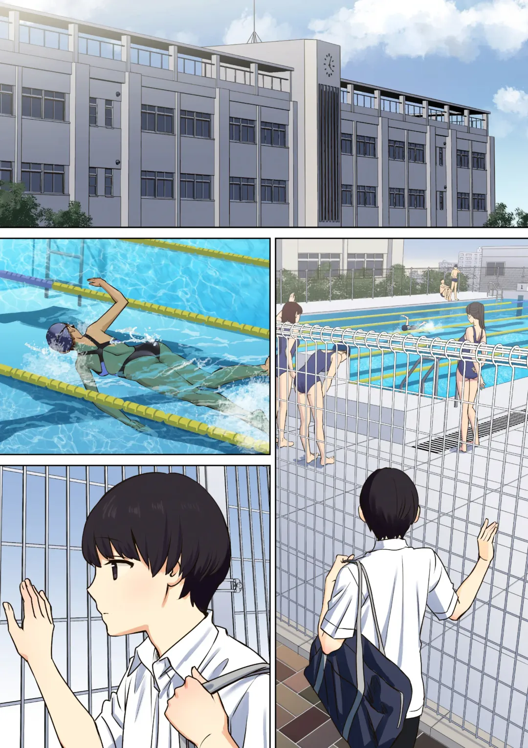 [Oshima Aki] Kanojo no Okaa-san ni Doutei o Ubawareru Hanashi 1 | 我被她的媽媽奪去了處男的故事 1 (decensored) Fhentai - Page 3