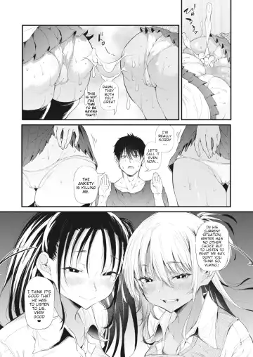 [Nusmusbim] Totte Torarete Shirokuro Gal Shimai | They Caught My Crime On Camera Black And White Gyaru Sisters Fhentai - Page 14