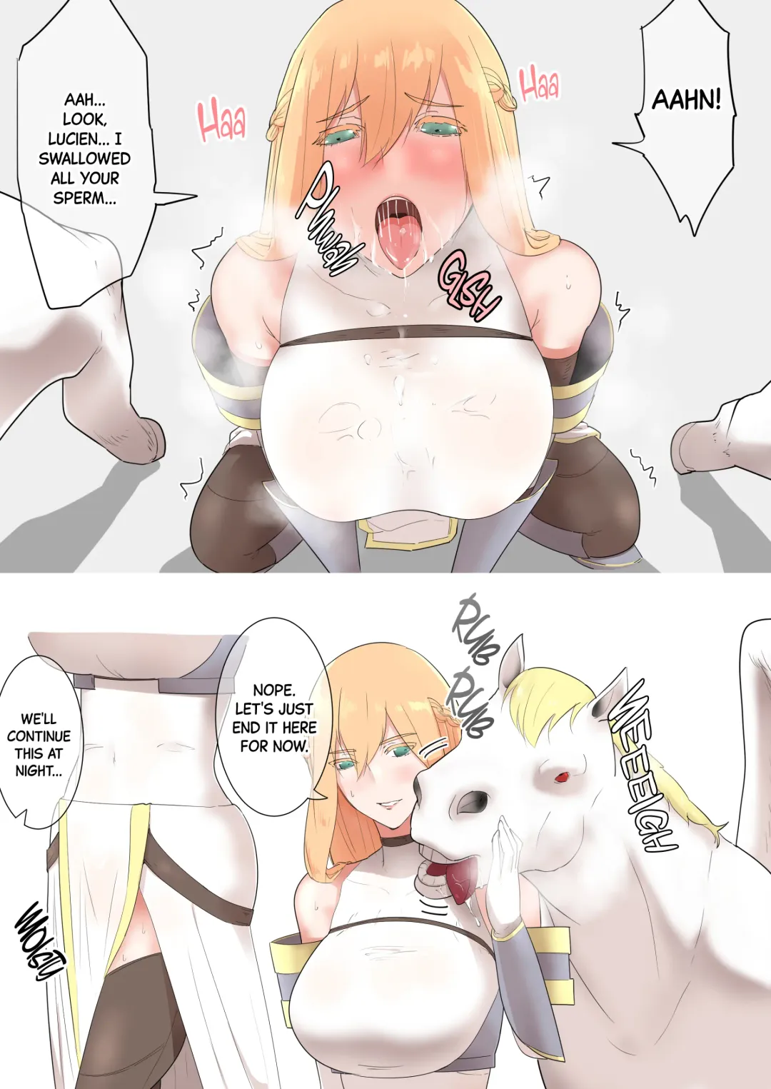 [Freya] Onna Kishi no Himitsu | A Lady Knight's Secret Fhentai - Page 11