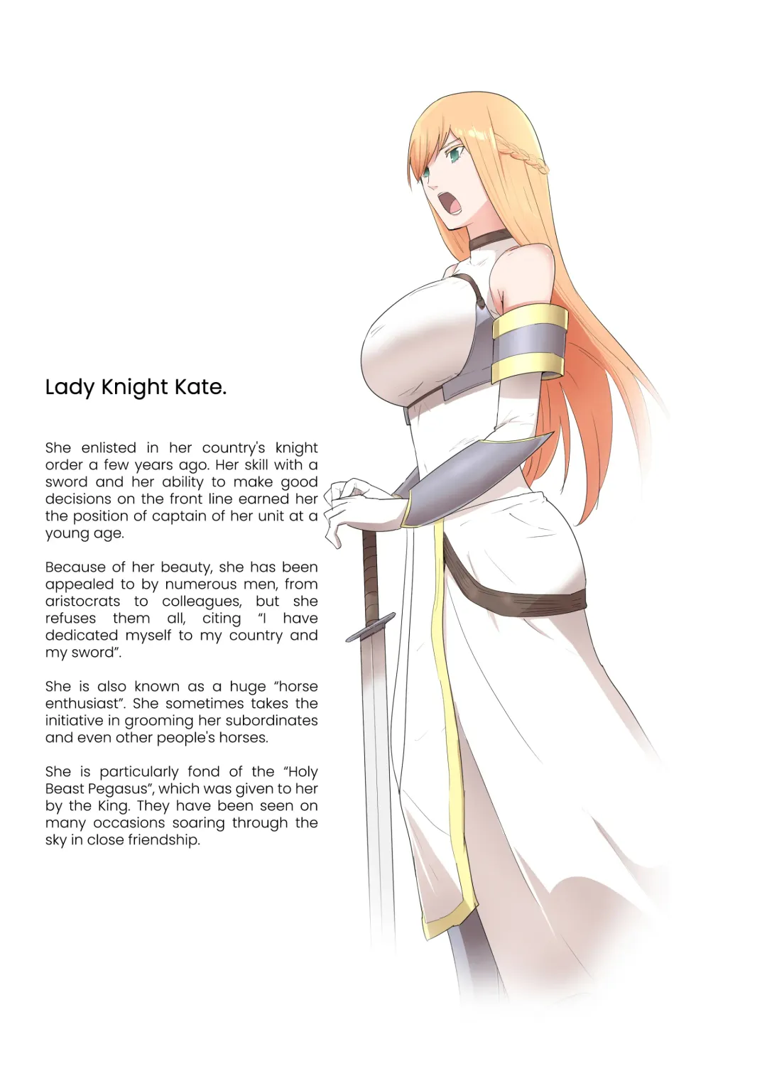 [Freya] Onna Kishi no Himitsu | A Lady Knight's Secret Fhentai - Page 3