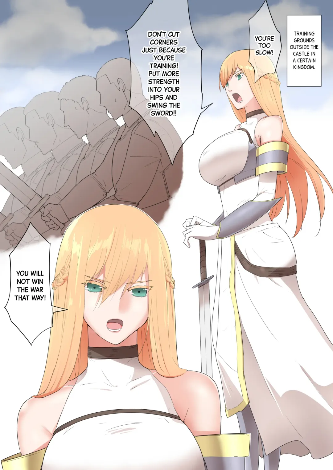 [Freya] Onna Kishi no Himitsu | A Lady Knight's Secret Fhentai - Page 4