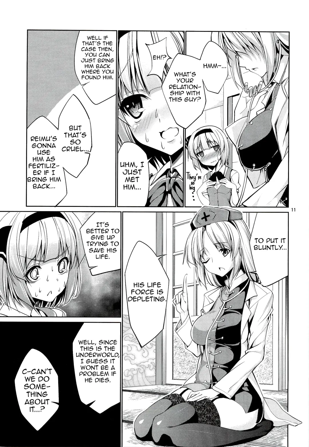 [Tel] Touhou Youengi ~Youmu ni Hirotte morau Hon~ Fhentai - Page 10