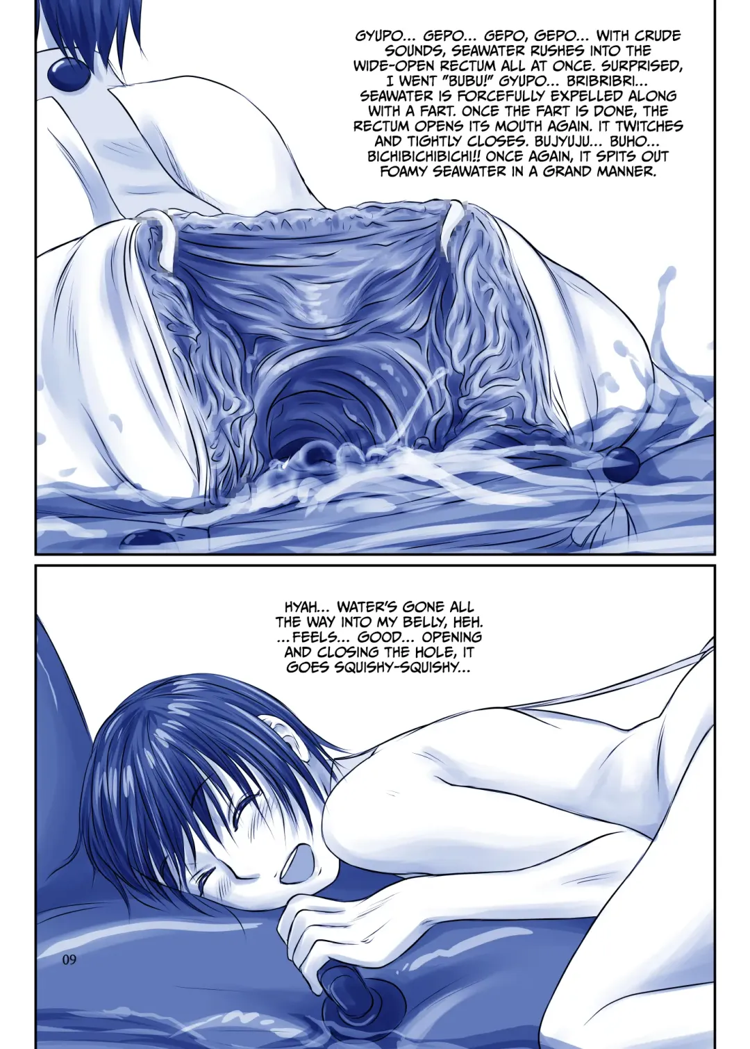 [Tsuru] Issho ni Kaisuiyoku ni Itta Ko wa Chou Daitan na Mizugi Sugata de Onnanoko no Nakami ga Marumie Joutai desu Fhentai - Page 9