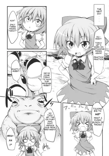 [Suga Hideo] Cirno Dai Pinch! ~Kaeru no Fukushuu Hen~ | Cirno in Big Trouble! ~ Revenge of the Frogs ~ Fhentai - Page 5