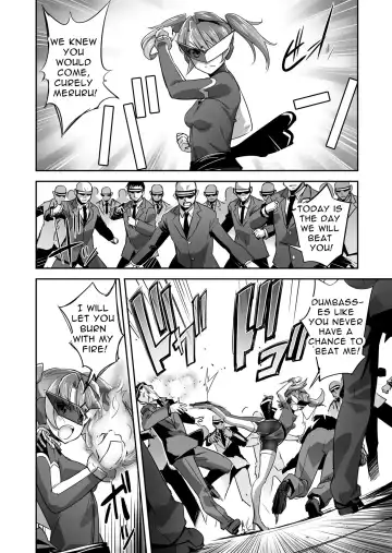 [Sasayuki] Enhyou Souki Twin Curely Yuri Heroine wa Otoko no Chinpo ni Haiboku suru Zenpen + Kouhen | FlameFrost Duo TWIN CURELY ~Yuri Heroines Defeated By Dick~ Part 1+2 Fhentai - Page 13