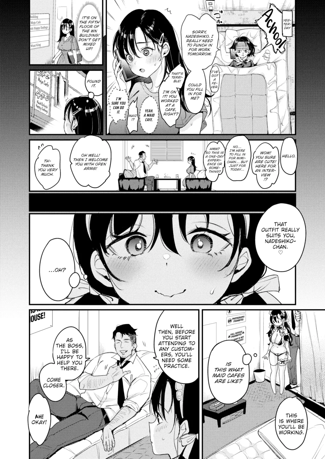 [Mojarin] Nadeshiko-san Just Can't Say No! ~First Part-Time Job~ Fhentai - Page 2