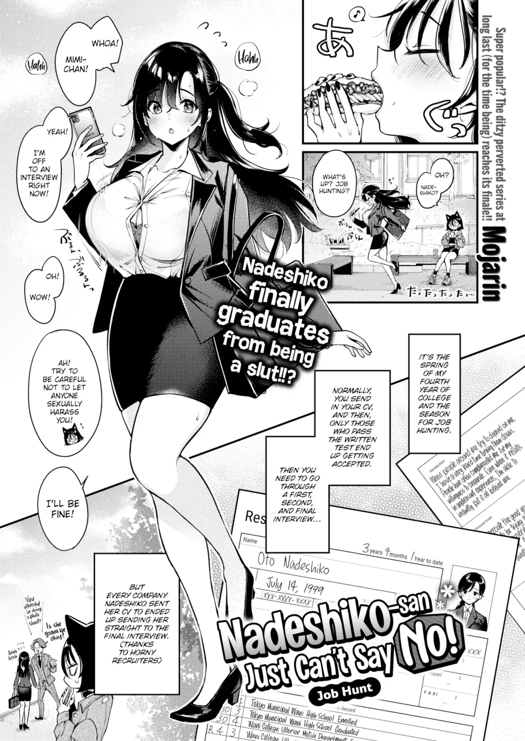 Nadeshiko-san Just Can't Say No! ~Job Hunt~ Fhentai - Page 1
