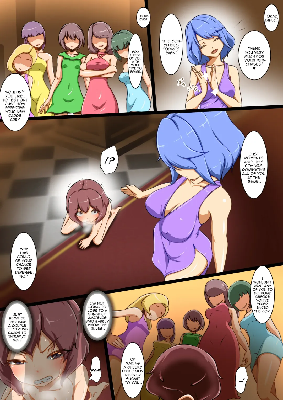 [Dew] Shounen ga Card Game de Cheat o Tsukawarete Moteasobareru Hanashi | The Story of How a Boy Got Cheated and Toyed With Over a Card Game Fhentai - Page 22