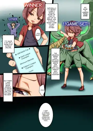 [Dew] Shounen ga Card Game de Cheat o Tsukawarete Moteasobareru Hanashi | The Story of How a Boy Got Cheated and Toyed With Over a Card Game Fhentai - Page 3