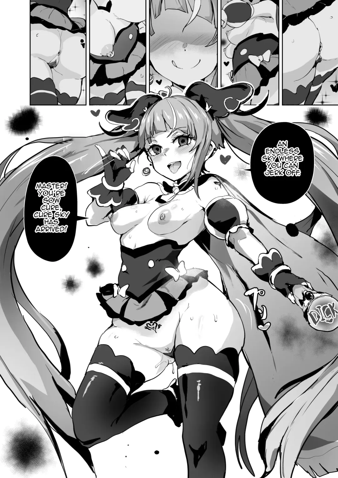 [Sanatuki] Hirogaru Dosukebe Butacure S | Spreading Lewdness Butacure S Fhentai - Page 22