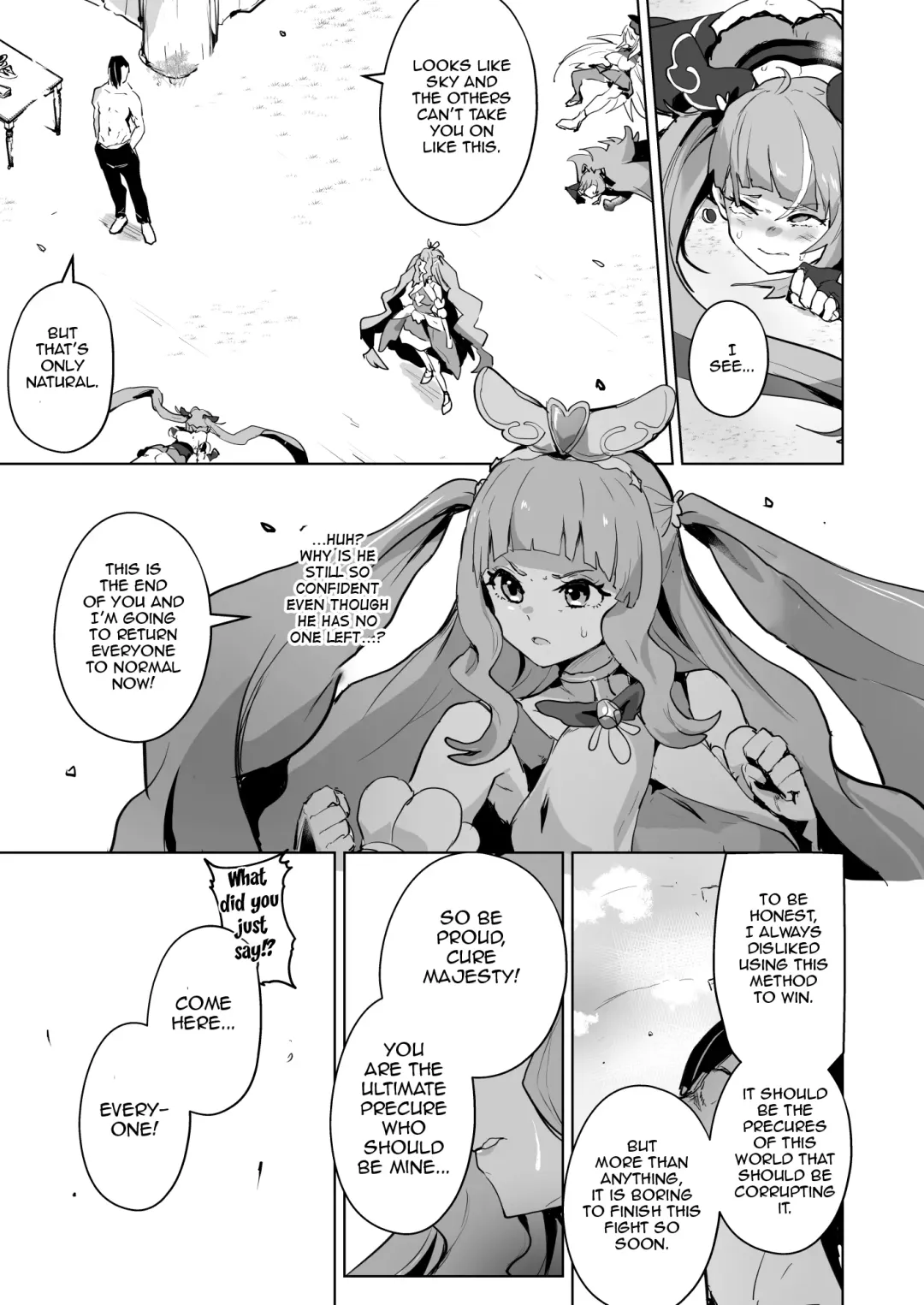 [Sanatuki] Hirogaru Dosukebe Butacure S | Spreading Lewdness Butacure S Fhentai - Page 47