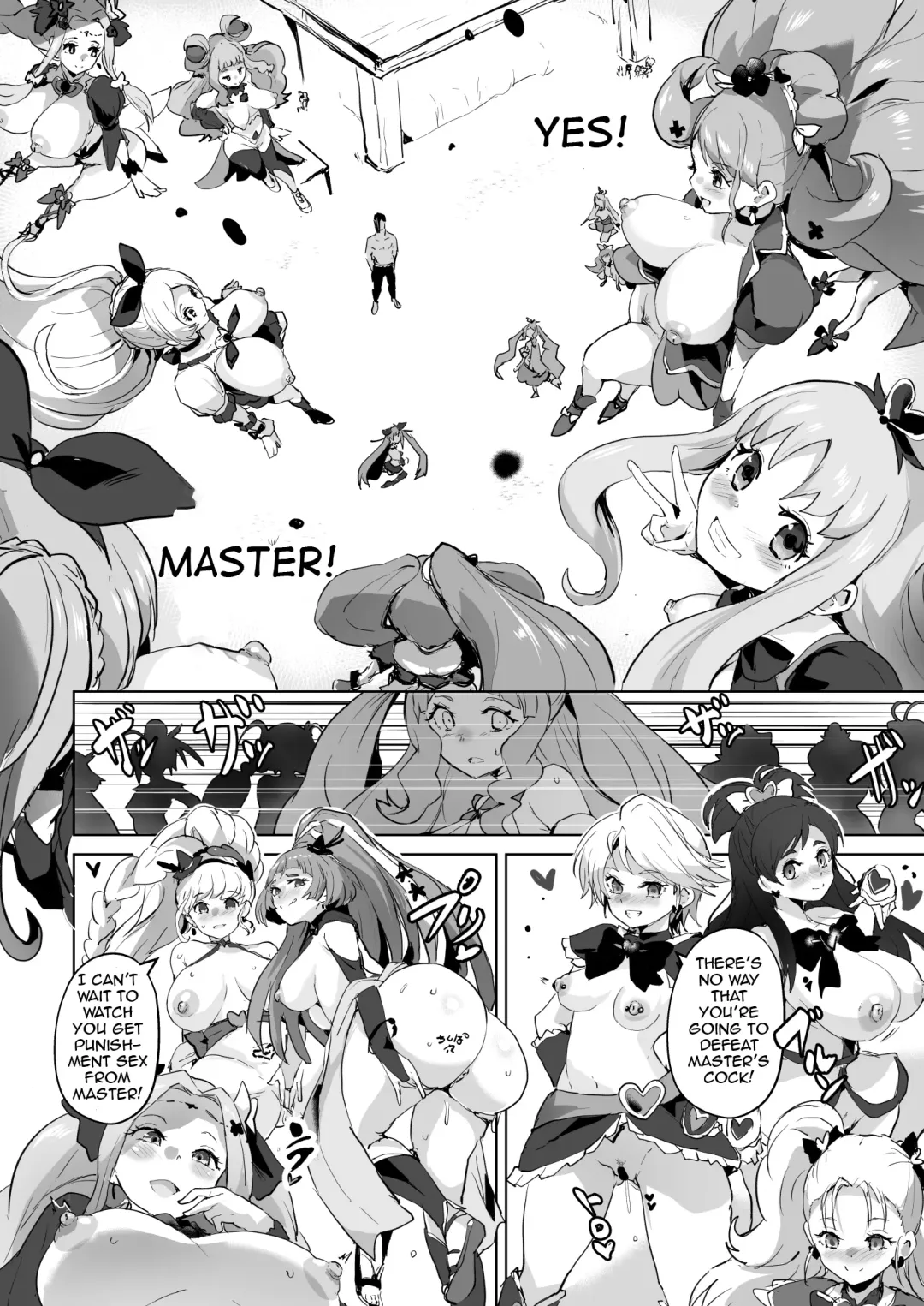 [Sanatuki] Hirogaru Dosukebe Butacure S | Spreading Lewdness Butacure S Fhentai - Page 48