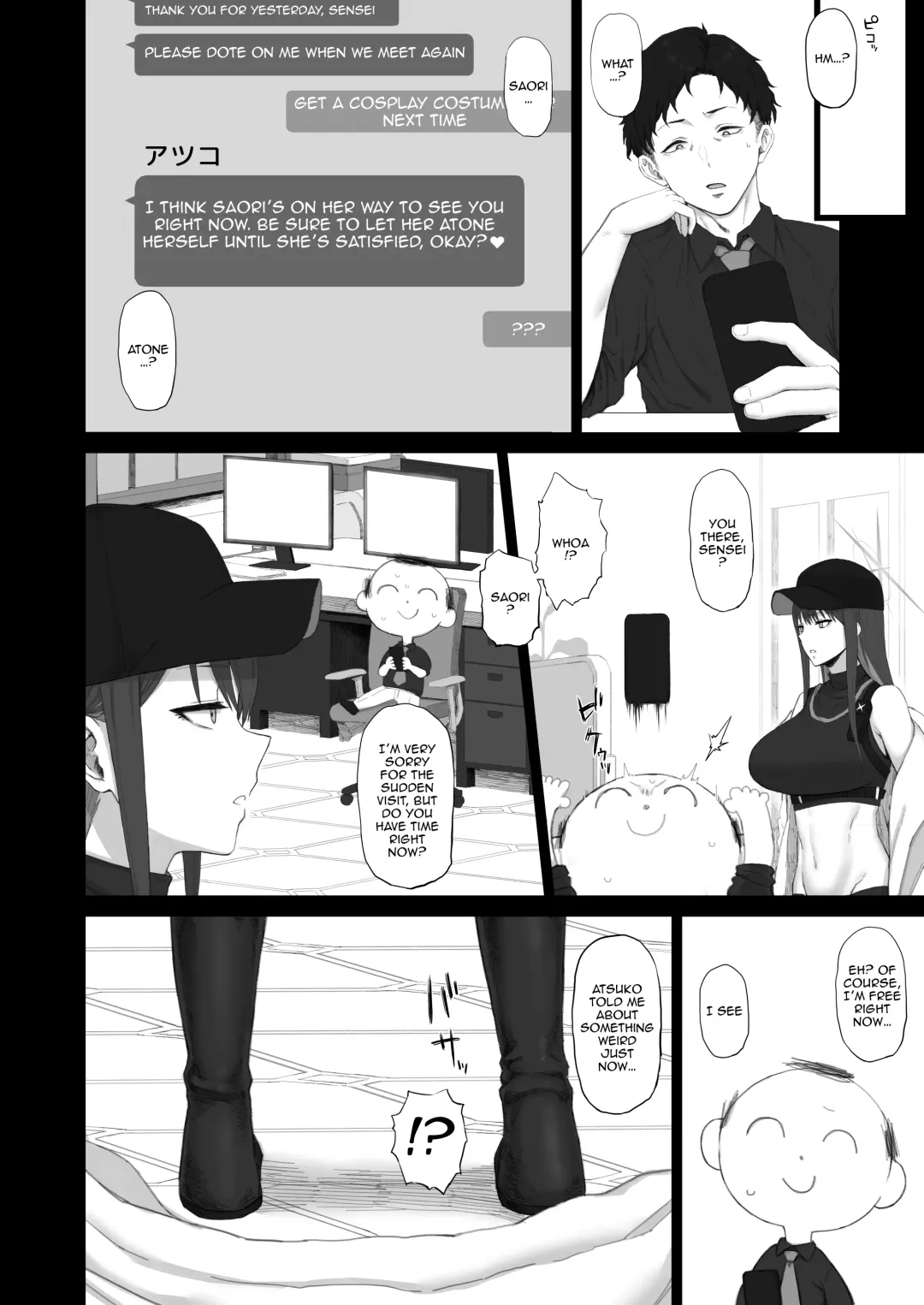 [Gomu] Muchi ni Shokuzai Kyouiku ni Nikuyoku | Atonement For Ignorance, Education for Lust Fhentai - Page 5