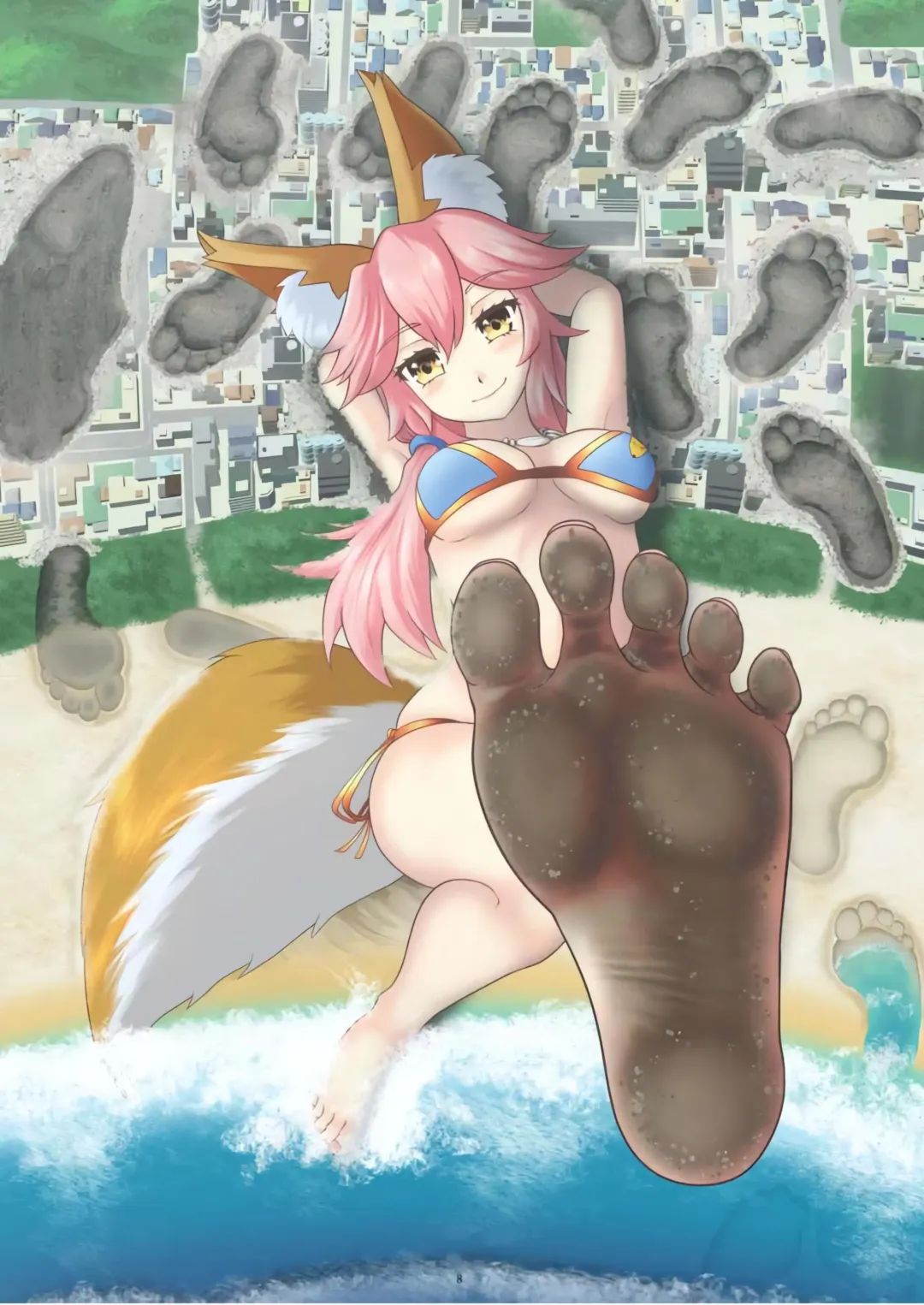 Tenshin Ranman Gigantic Extreme 8th [Digital] - AI Colored Fhentai - Page 8