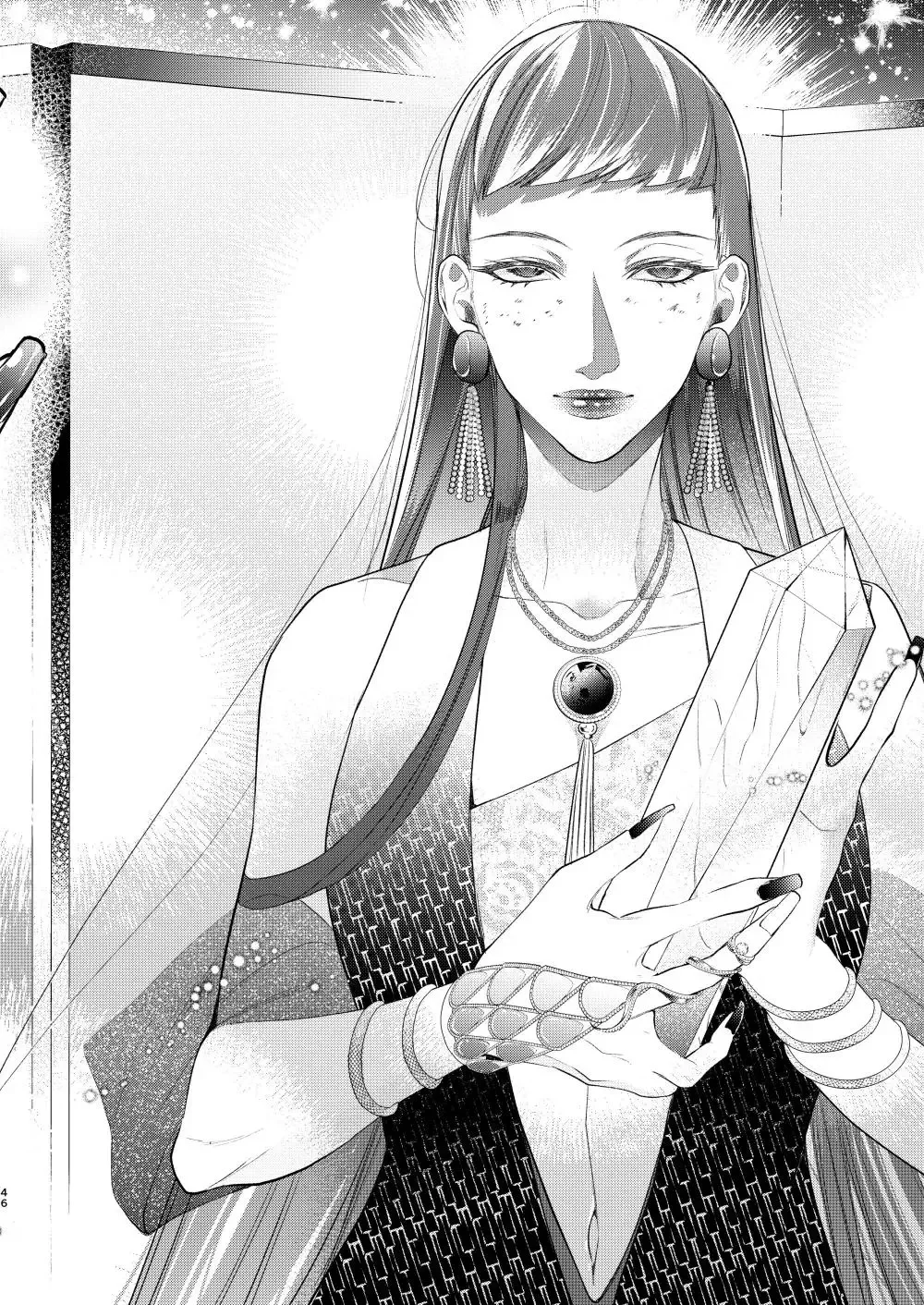 Akogare no Seitokai Chou Senpai ga Kounai de Yume na Hen na Senpai to Ikenai Koto o Shiteiru no o Nozoki Miru Kōhai Watashi no Yuri Nakayubi Engēji Fhentai - Page 47