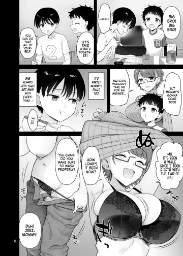 [Asahina Hikage] Boku no Mama wa Otouto no Mae de dake Dosukebe ni Naru | My Mom Turns Into a Slut for My Little Brother, and Him Alone Fhentai - Page 8