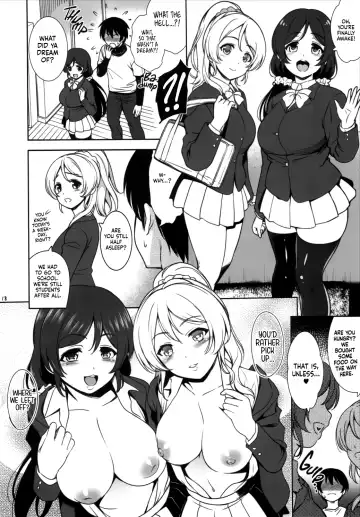 [Yasui Riosuke] NozoEri Santa ni Shiboritorare'mas - Merry Squeezmas with Nozomi and Eli Fhentai - Page 18