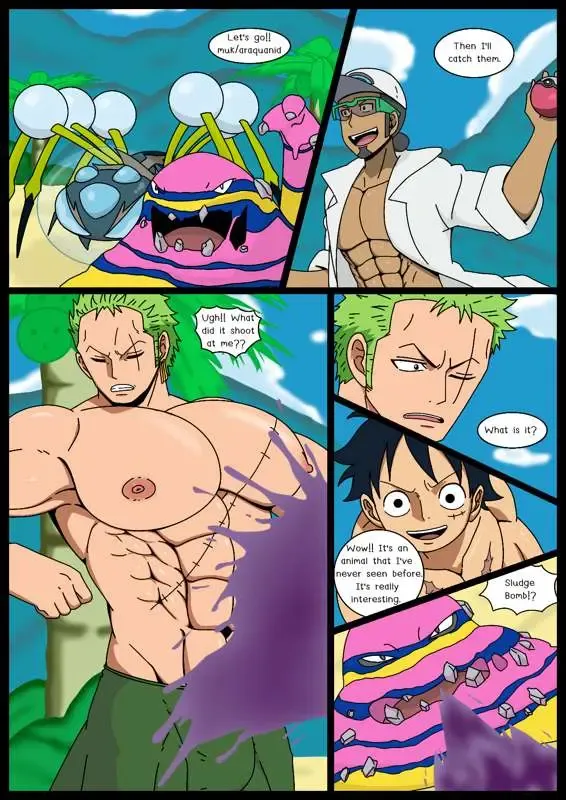 [White Moss] Pokemon×Onepiece Fhentai - Page 2