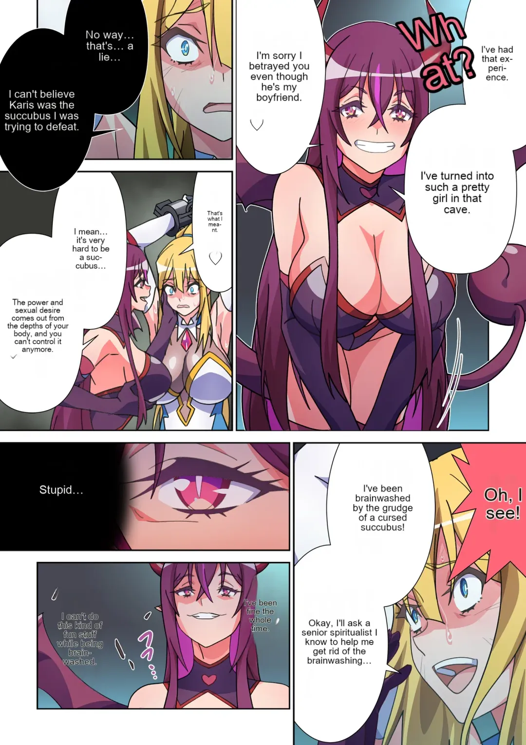 Moreugesseoyo ni Sareta Kanojo to, Saikyou Succubus ni Natta Ore | The girl who was turned into Morgessoyo and me who became the strongest succubus Fhentai - Page 7