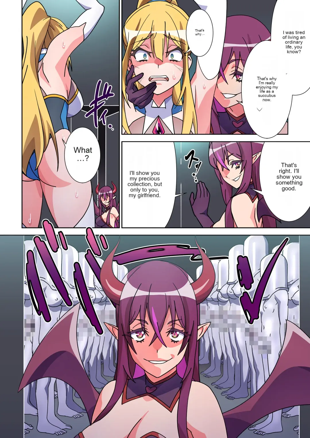 Moreugesseoyo ni Sareta Kanojo to, Saikyou Succubus ni Natta Ore | The girl who was turned into Morgessoyo and me who became the strongest succubus Fhentai - Page 8