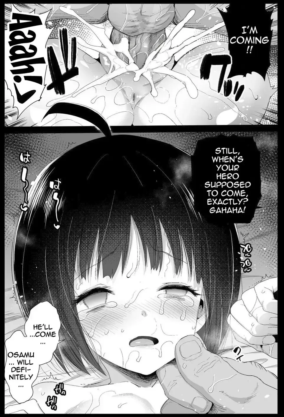 [Ma-kurou] Amatori Chika 14 Sai Warui Ossan ni Okasareru! | World Trigger Border Rape file Fhentai - Page 19