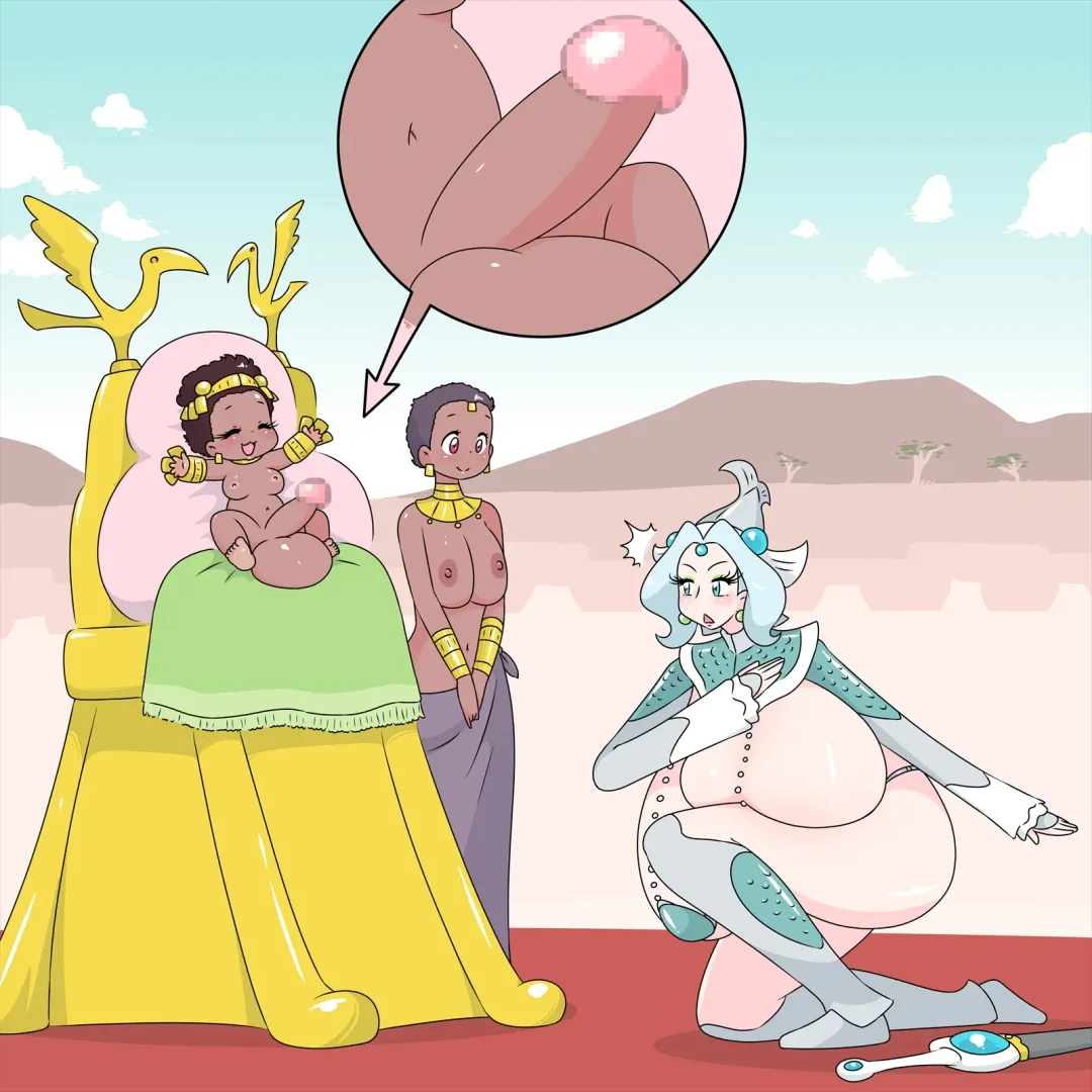 [Big Bomber] Knight & Futa Princess Fhentai - Page 1