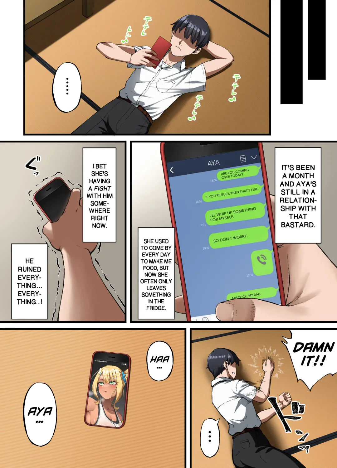 [Asakura Kukuri] Haiboku. ～Boku no Aya-nee ga Ochiru made～ | Defeat ~ Until My Aya Submits ~ Fhentai - Page 34