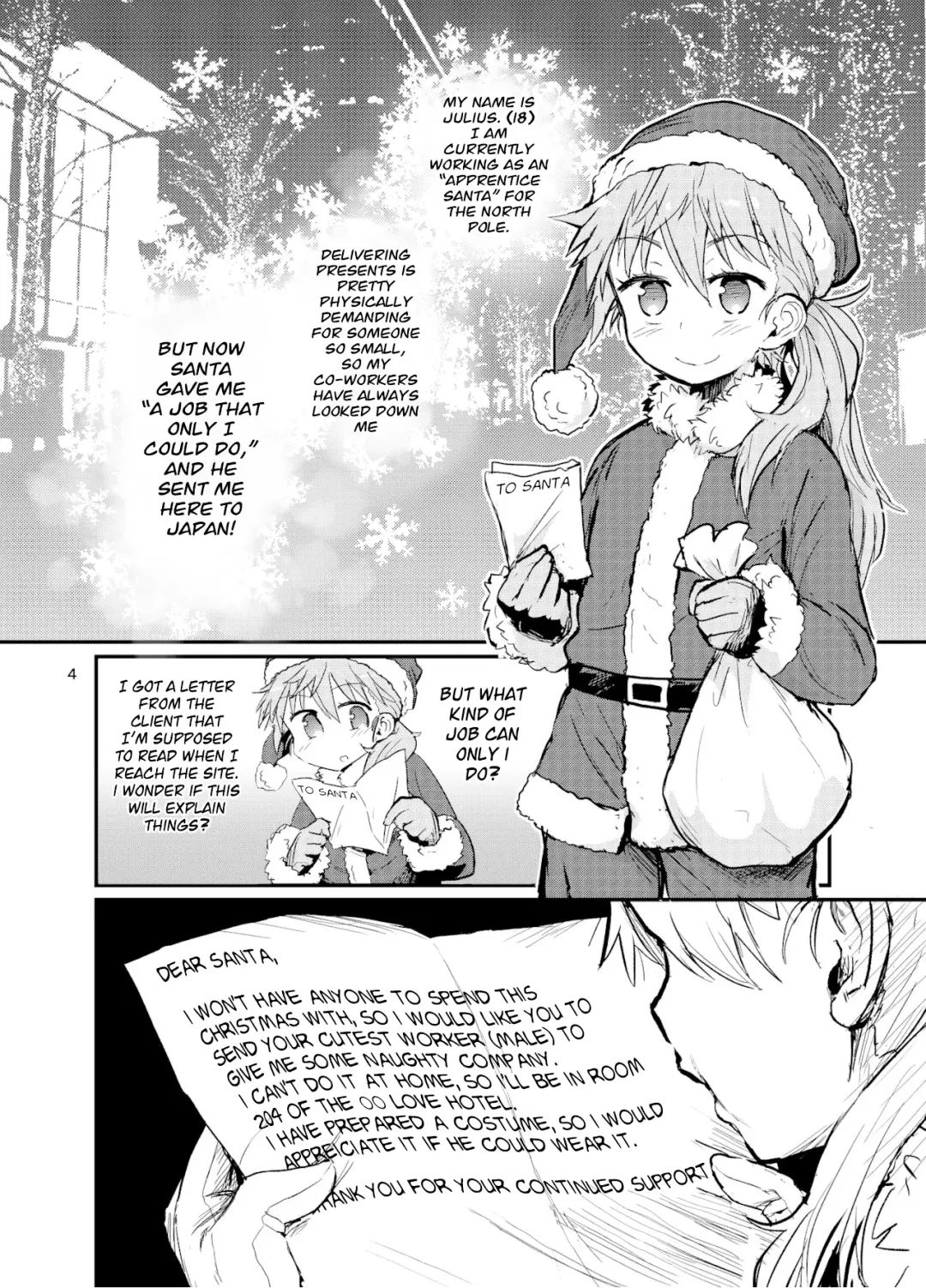 [Magifuro Konnyaku] Santa-kun no White Christmas Fhentai - Page 3