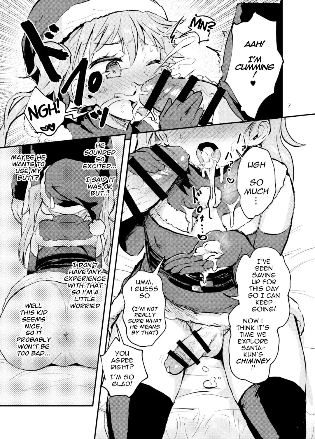 [Magifuro Konnyaku] Santa-kun no White Christmas Fhentai - Page 6