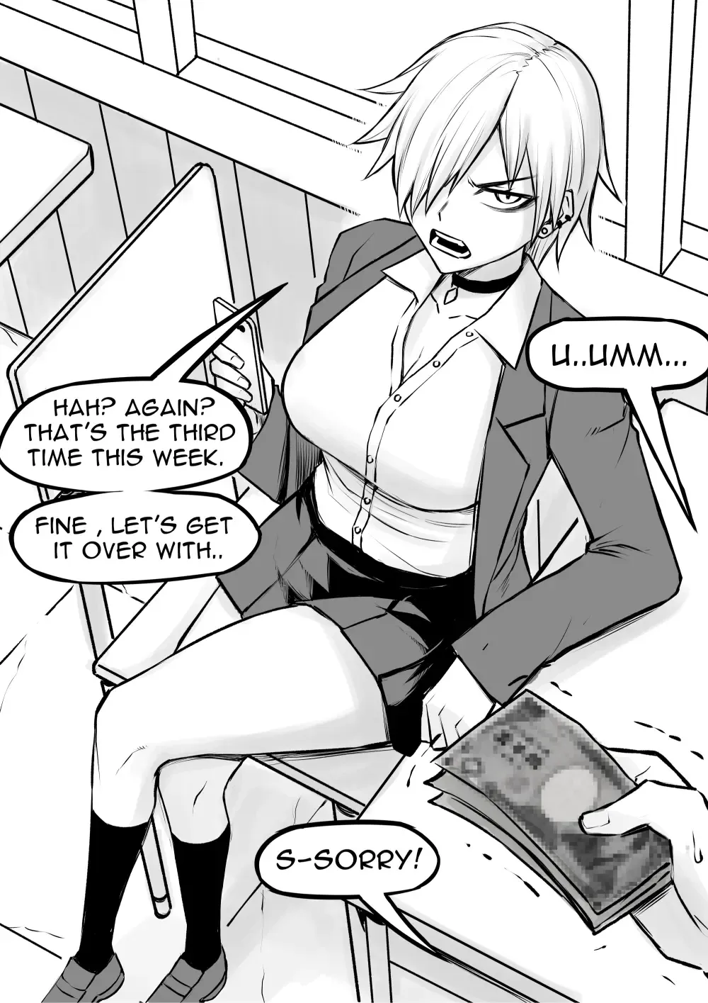 [Pcmaniac88 - Peach] Tomboy GF Fhentai - Page 41