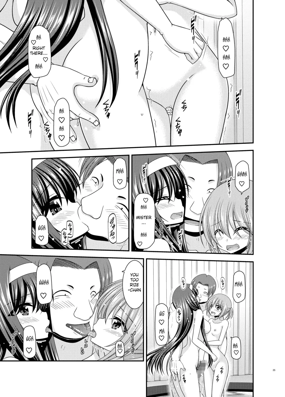[Charu] Konyoku Rotenburo de Bishoujo Futari ni Are o Misete to Onegai Sareta Ato no Sarani Ato no Hanashi Fhentai - Page 35