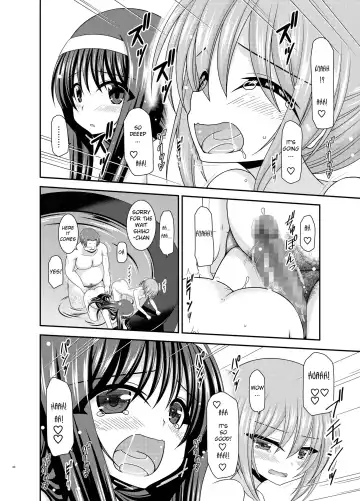 [Charu] Konyoku Rotenburo de Bishoujo Futari ni Are o Misete to Onegai Sareta Ato no Sarani Ato no Hanashi Fhentai - Page 44