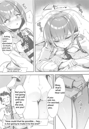 [Harigane Shinshi] Schale no Seiyoku Shori Gyoumu with Oki Aoi Fhentai - Page 12