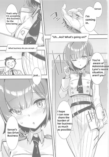 [Harigane Shinshi] Schale no Seiyoku Shori Gyoumu with Oki Aoi Fhentai - Page 2