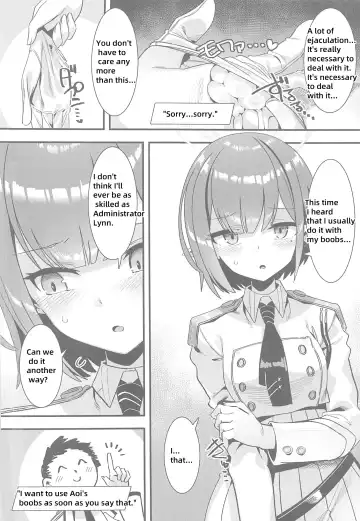 [Harigane Shinshi] Schale no Seiyoku Shori Gyoumu with Oki Aoi Fhentai - Page 7