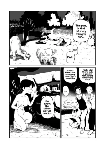 [Yamabatake] Yoru, Kouen, Roshutsu Jii. | Night, Park, Public Masturbation Fhentai - Page 9