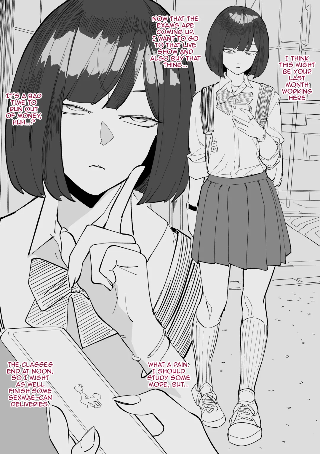 SEX Haitatsu Appli De●kan ~Haruka Hen~ | SEX Delivery App DeXXXcan ~Haruka Edition~ Fhentai - Page 3