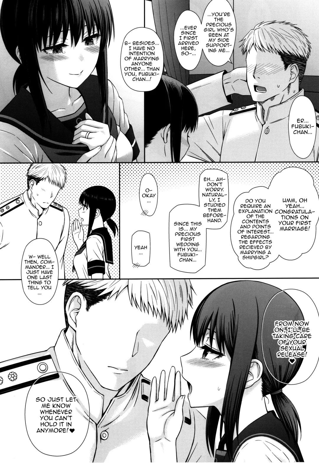 [Uron Rei] JC Kanmusu Fubuki-Chan ni Honki de Ninshin Shite Morau Hanashi. | Story About Seriously Impregnating Fubuki-chan, The JC Shipgirl Fhentai - Page 7