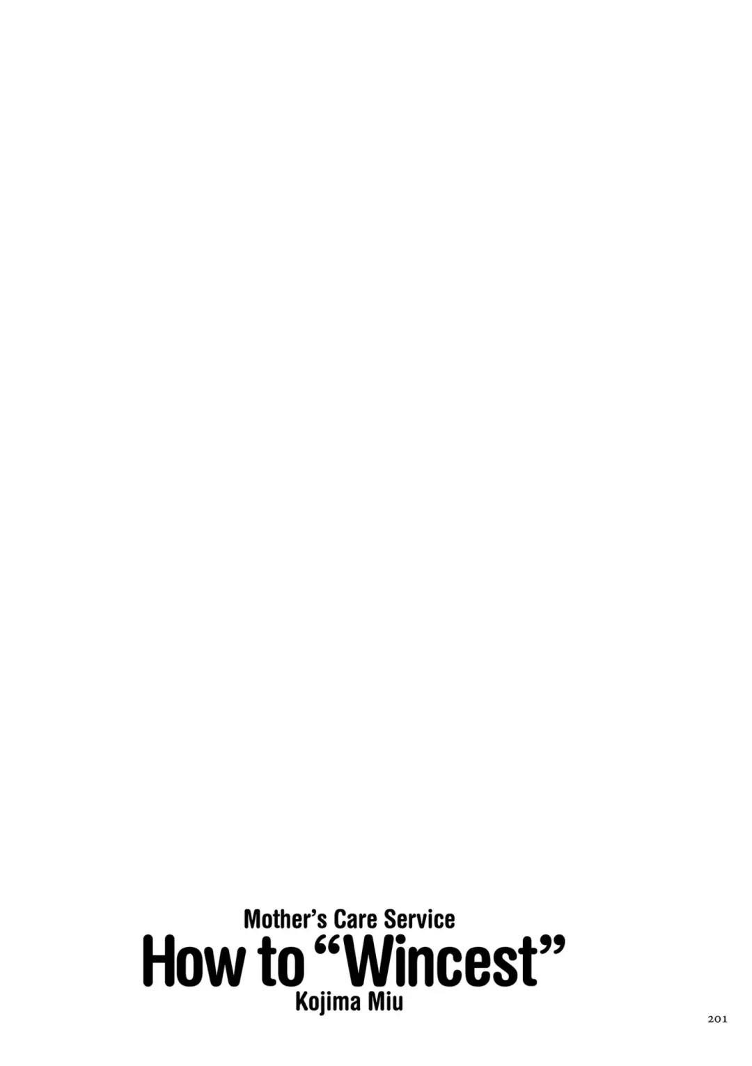 [Kojima Miu] Mother's Care Service How to 'Wincest' Fhentai - Page 121