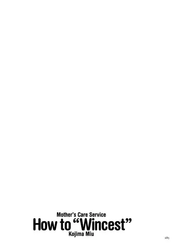 [Kojima Miu] Mother's Care Service How to 'Wincest' Fhentai - Page 125